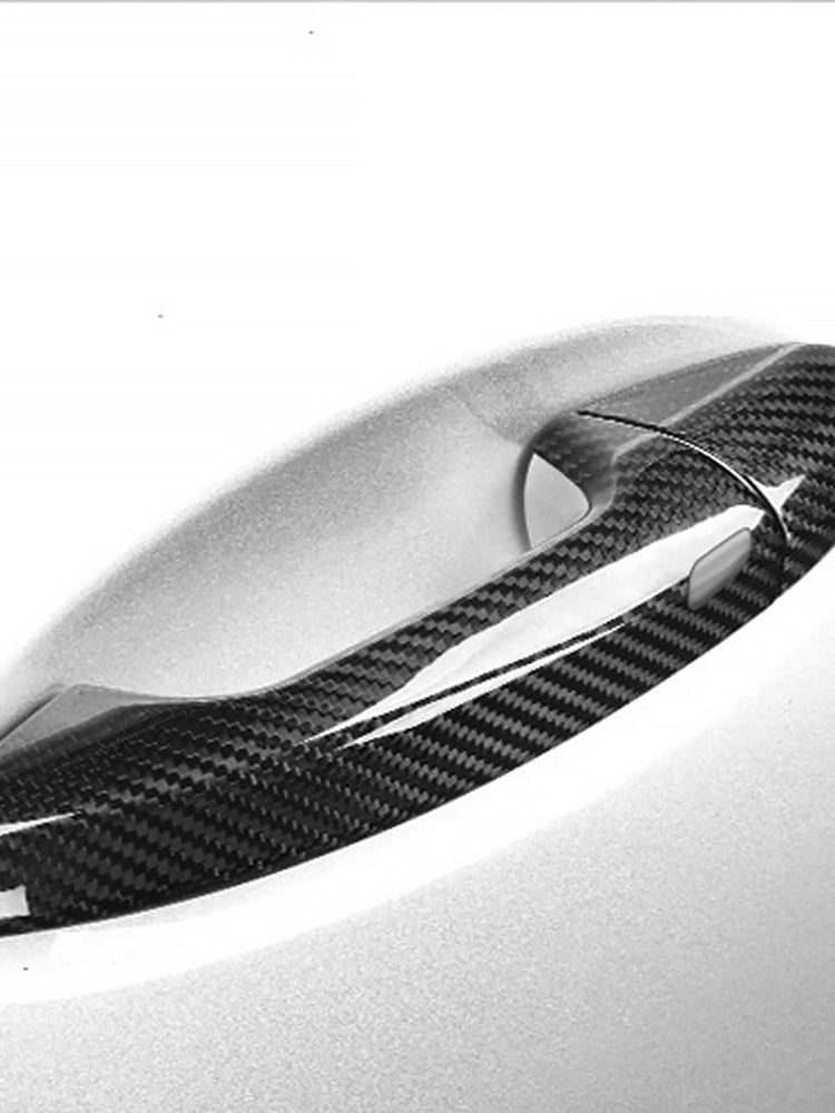 Mercedes-Benz C E S Class W205 W213 X253 W222 GLC W177 V177 C118 Carbon Fiber Door Handle Trim