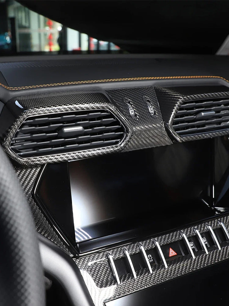 Lamborghini Urus Carbon Fiber Dashboard Air Vent Cover (2018-2025)