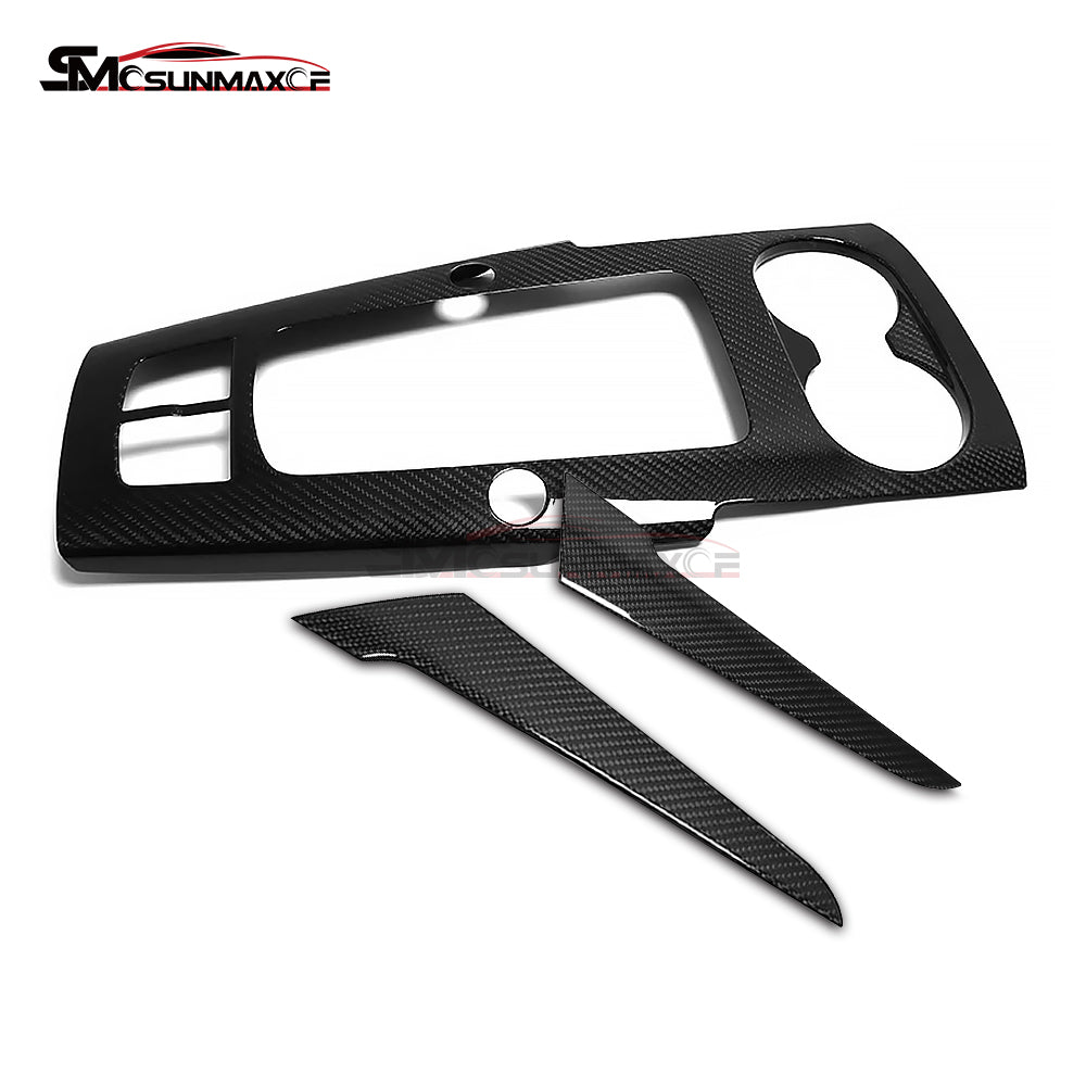 Audi A3 8V S3 RS3 Carbon Fiber Gear Shift Panel Trim Cover (LHD, 2012-2020)