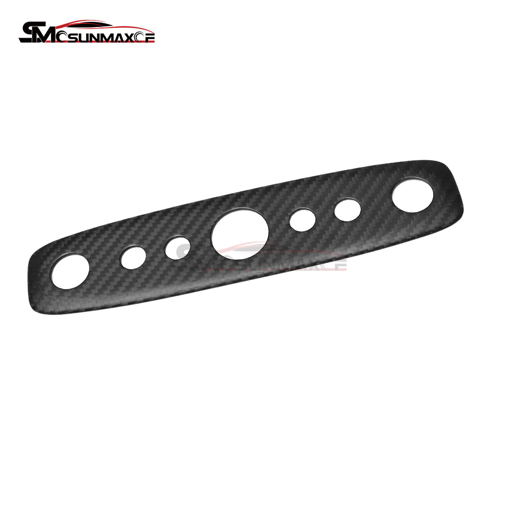 Tesla Model 3 Highland 2024 Real Carbon Fiber Reading Light Switch Panel Cover
