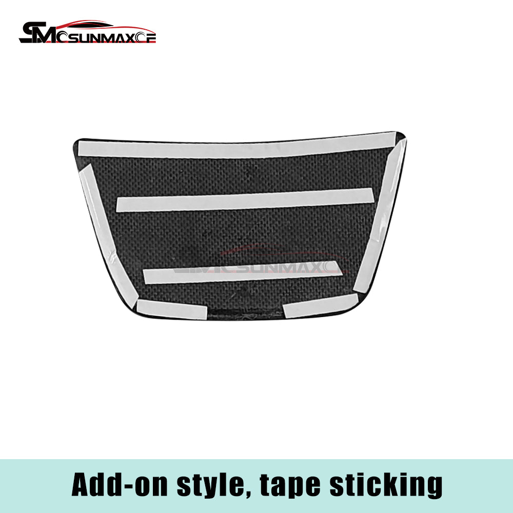 Real Carbon Fiber Center Console Cup Holder Cover for Mercedes AMG GT/GTS/GTR (2015-2023)