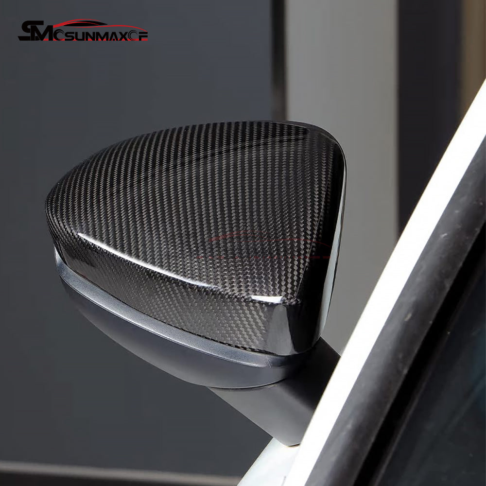 Audi A3 8Y S3 RS3 Carbon Fiber Side Mirror Covers (LHD, 2021-2024)