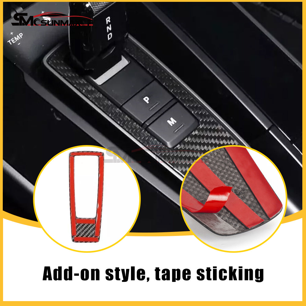 Porsche 911 992 Carbon Fiber Shift Panel Trim (2019-2024)