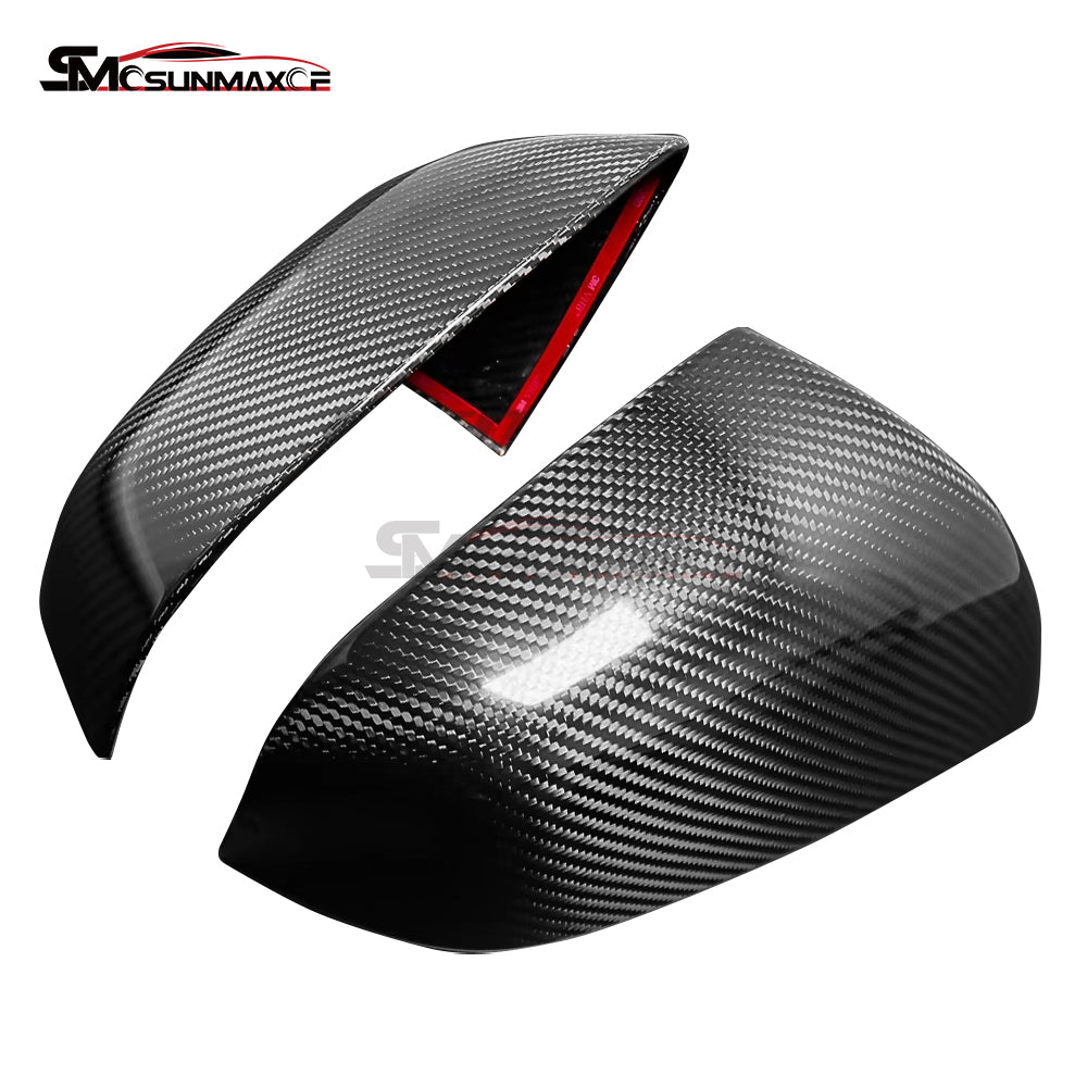 Tesla Model 3 Carbon Fiber Side Mirror Caps (2017-2024)