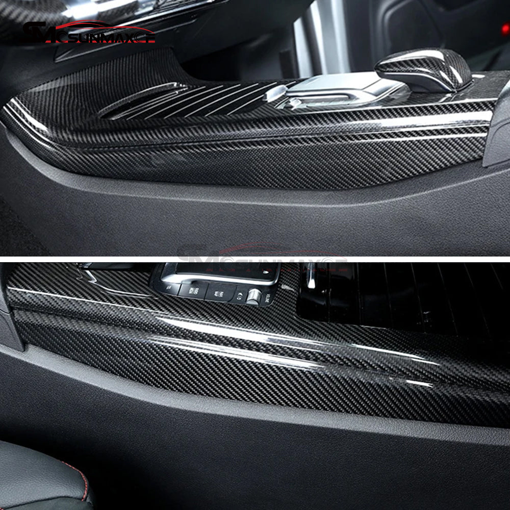 Mercedes-Benz CLA AMG A-Class A35 A45 W177 V177 C118 Carbon Fiber Gear Shift Panel Trim (2020-2023)