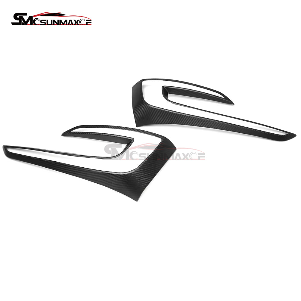 Tesla Model 3 Highland 2024 Carbon Fiber Taillight Frame Covers (2PCS)