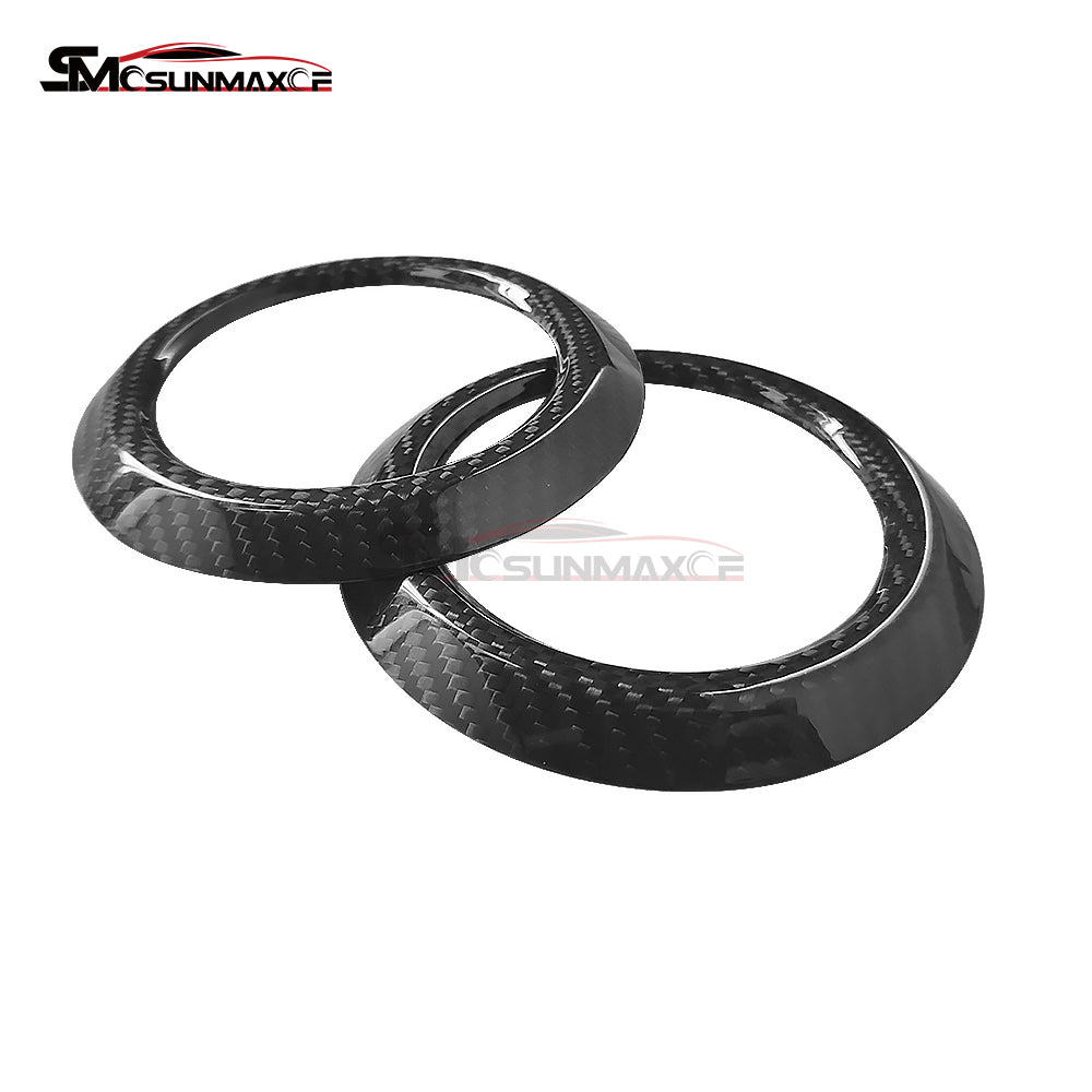 Real Carbon Fiber Dashboard Air Outlet Vent Ring Cover for Mercedes AMG GT/GTS/GTR (2015-2023)