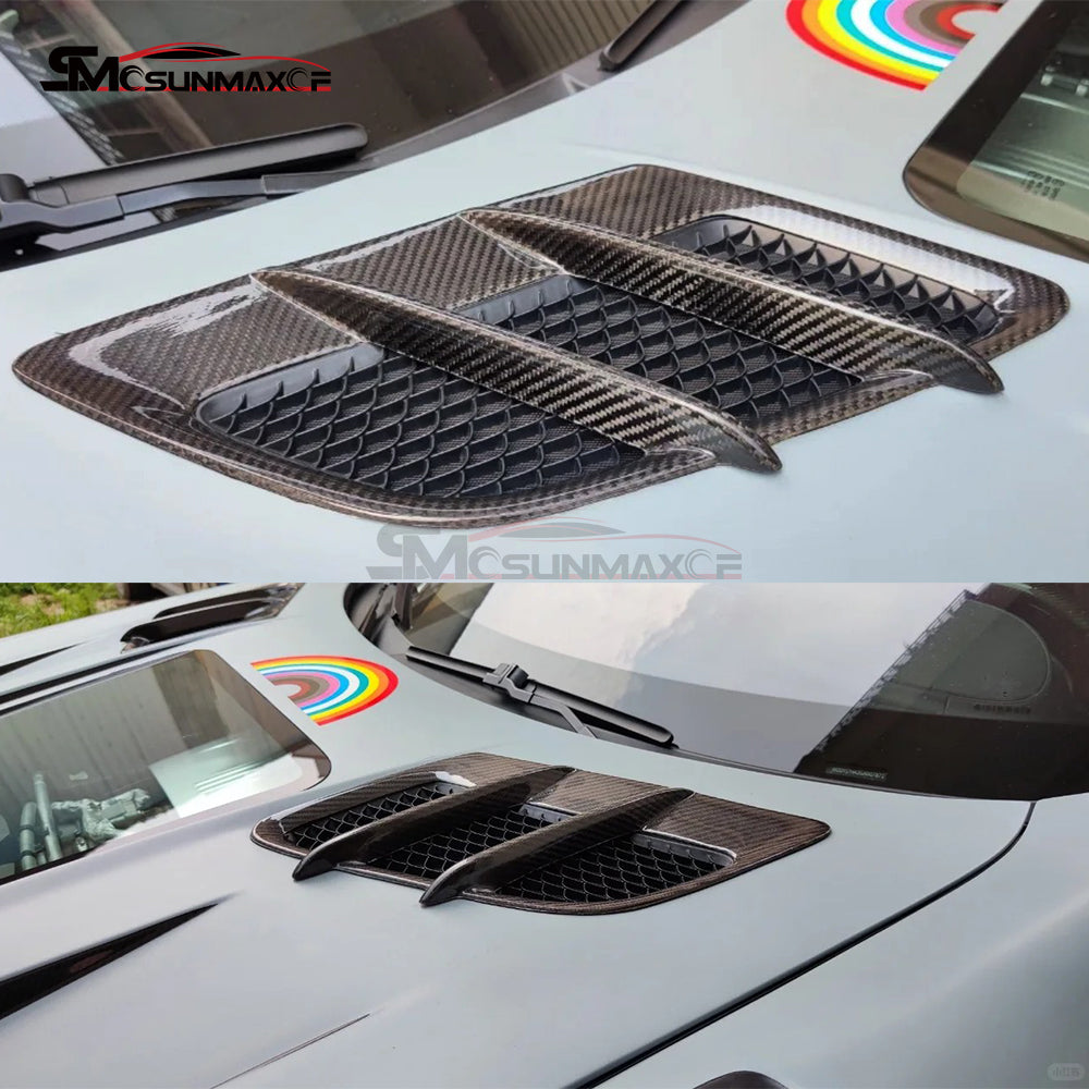 Mercedes-Benz AMG GT Carbon Fiber Hood Grille (2015-2023)