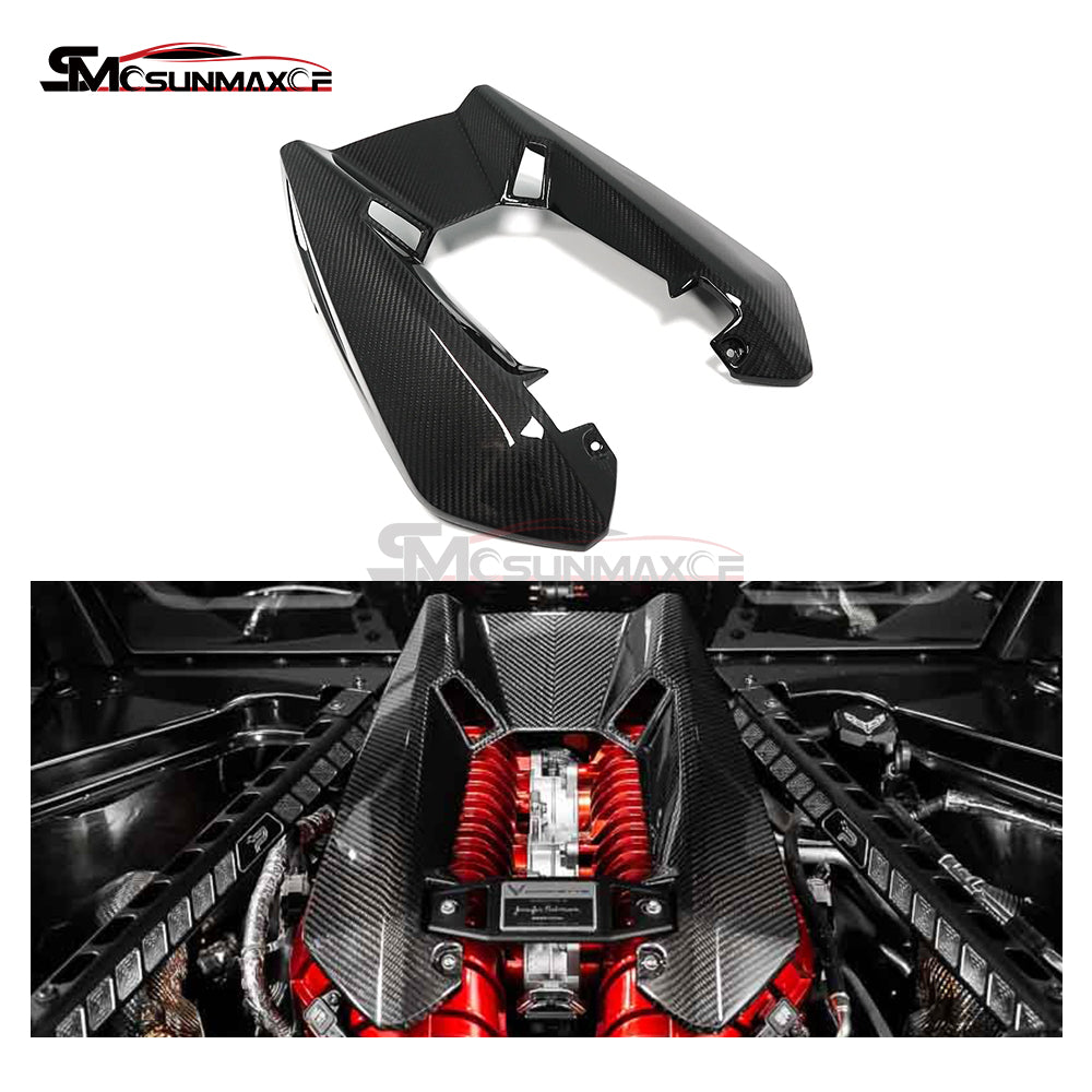 Chevrolet Corvette C8 Z06 2023-2024 Carbon Fiber Hood Engine Bay Cover Trim
