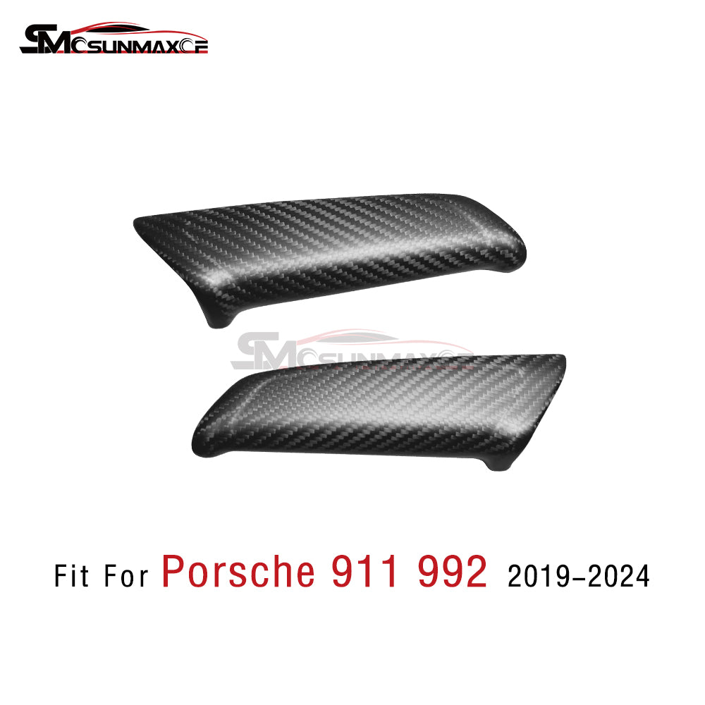 Porsche 911 992 Carbon Fiber Door Armrest Trim (2019-2024)