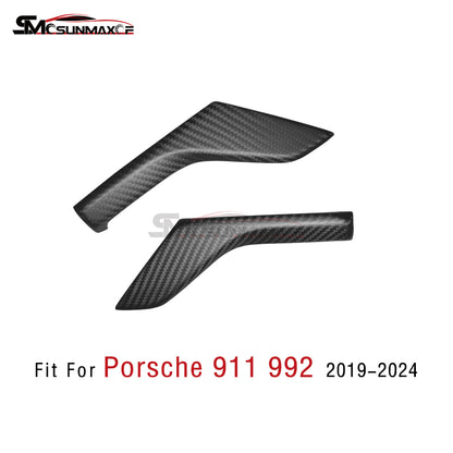 Porsche 911 992 Carbon Fiber Door Handle Covers (2019-2024)