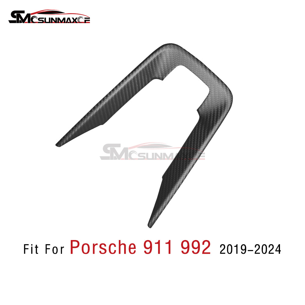 Porsche 911 992 Carbon Fiber Center Console Trim (2019-2024)