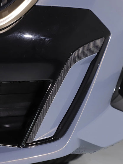 BMW 5 Series G60 Carbon Fiber Front Bumper Trim (2024+)