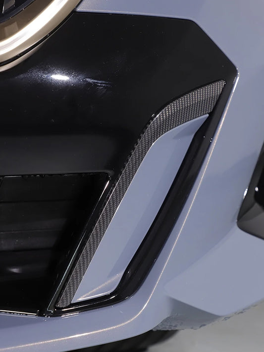 BMW 5 Series G60 Carbon Fiber Front Bumper Trim (2024+)