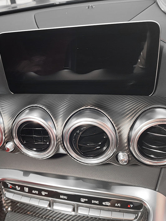 Carbon Fiber Dashboard Air Vent Cover for Mercedes AMG GT/GTS/GTR (2019-2023)