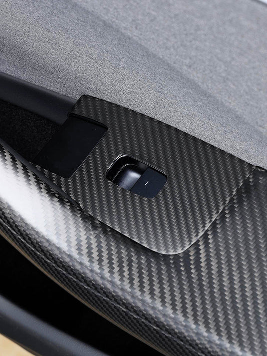 Tesla Model 3 Highland 2024 Carbon Fiber Window Switch Cover Trim (10PCS)