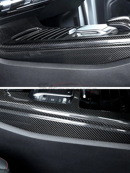 Mercedes-Benz CLA AMG A-Class A35 A45 W177 V177 C118 Carbon Fiber Gear Shift Panel Trim (2020-2023)