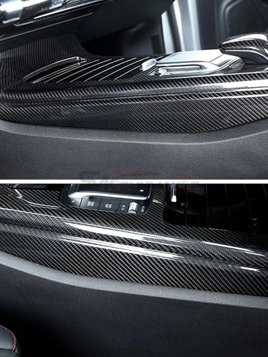 Mercedes-Benz CLA AMG A-Class A35 A45 W177 V177 C118 Carbon Fiber Gear Shift Panel Trim (2020-2023)