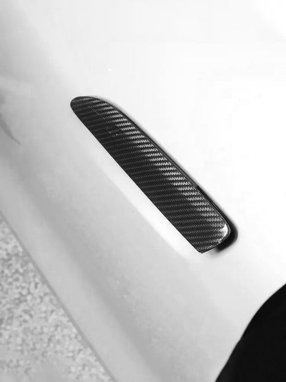 Porsche 911 992 Carbon Fiber Door Handle Stickers (2019-2024)