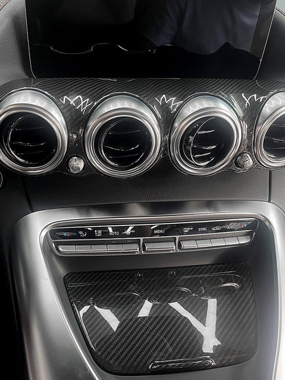 Mercedes-Benz AMG GT carbon fiber air vent trim (2015-2018)