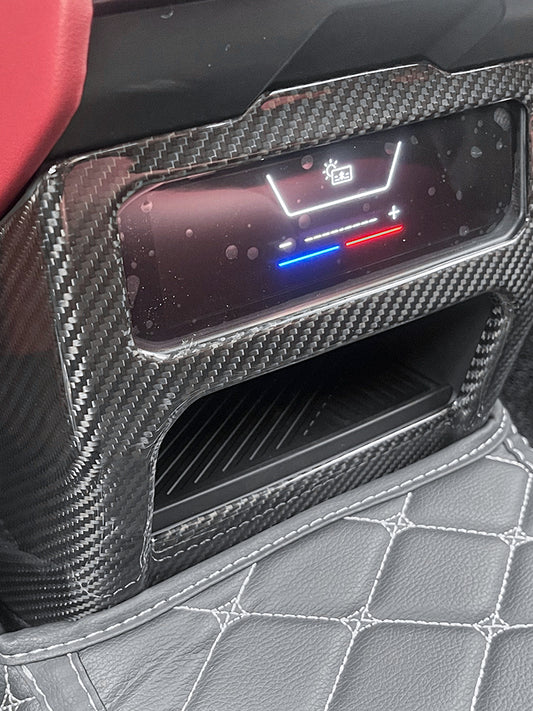 BMW 5 Series 530Li G68 Carbon Fiber Rear Air Vent Frame Cover (2024)