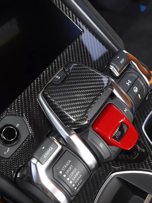 Lamborghini Urus Carbon Fiber Gear Knob Cover (2018-2025)