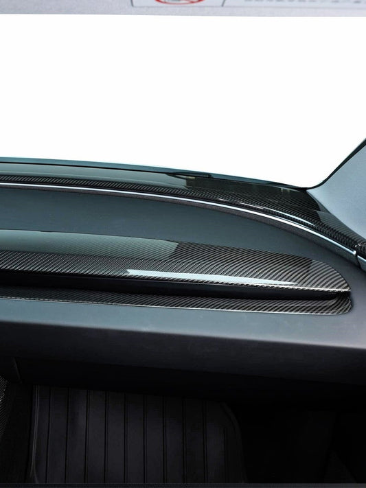 Tesla Model 3 Highland 2024 Carbon Fiber Dashboard Panel Replacement