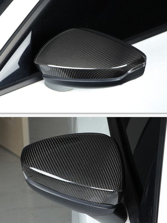 Audi A3 8Y S3 RS3 Carbon Fiber Side Mirror Covers (LHD, 2021-2024)