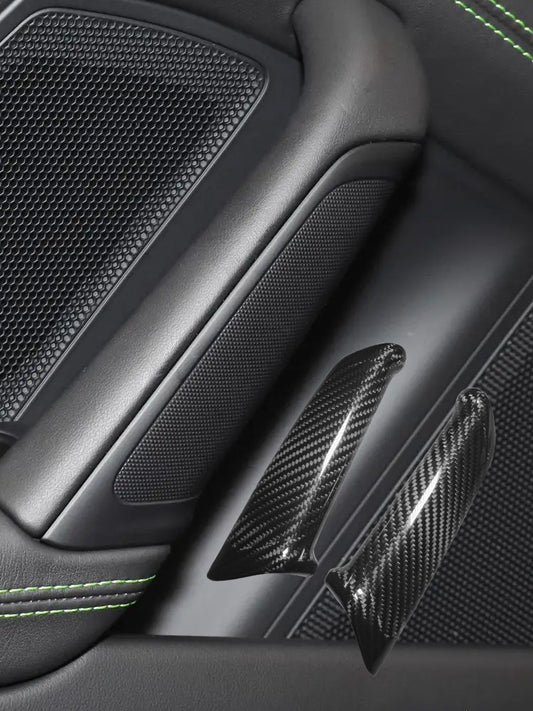 Porsche 911 992 Carbon Fiber Door Armrest Trim (2019-2024)