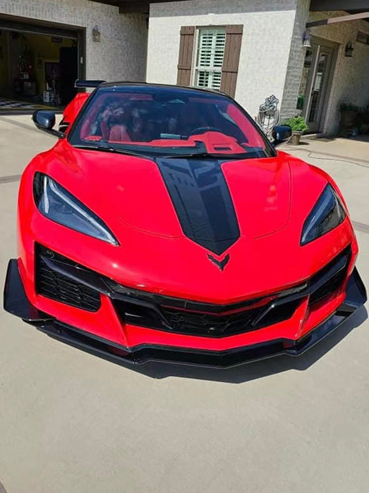 Chevrolet Corvette C8 Z06 Carbon Fiber Front Bumper Lip Splitter (2020-2024)