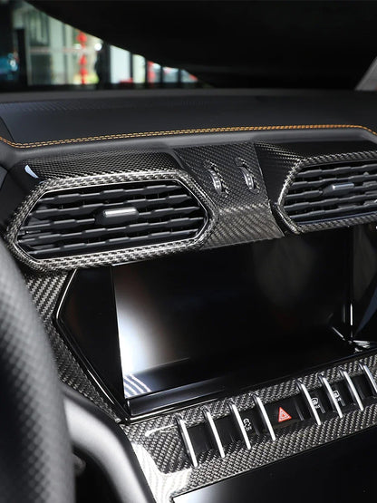 Lamborghini Urus Carbon Fiber Dashboard Air Vent Cover (2018-2025)