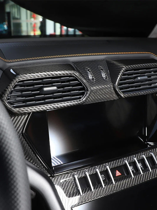 Lamborghini Urus Carbon Fiber Dashboard Air Vent Cover (2018-2025)