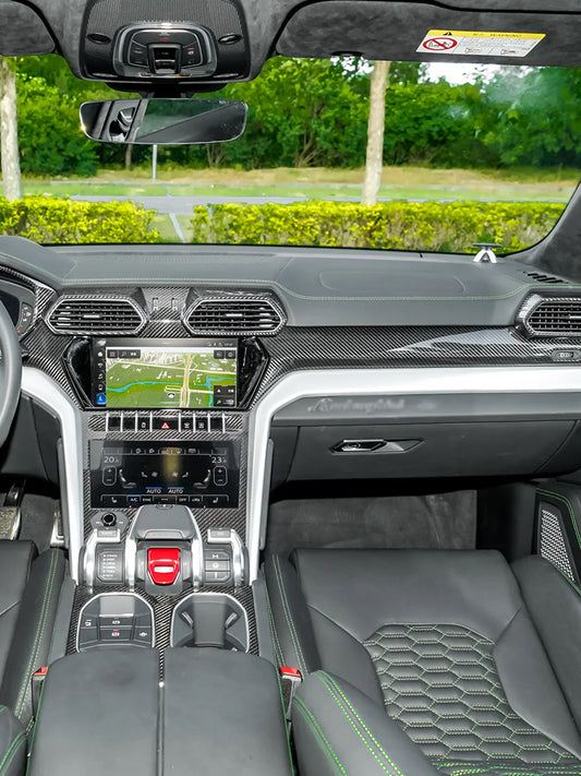 Lamborghini Urus Carbon Fiber Dashboard Trim Cover (2018-2025)