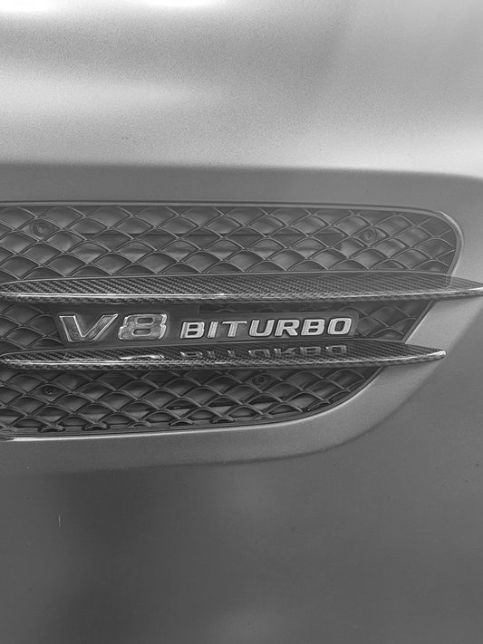 Carbon Fiber Side Fender Air Vent Cover for Mercedes AMG GT/GTS/GTR/GTC (2015-2023)