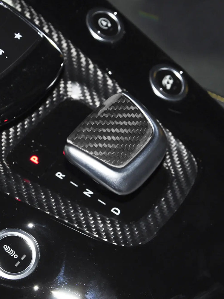 Carbon Fiber Gear Shift Knob Cover for Mercedes AMG GT/GTS/GTR (2015-2018)