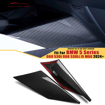 BMW 5 Series G60 G68 i5 M60 Carbon Fiber Gear Shift Side Panel Trim (2024)