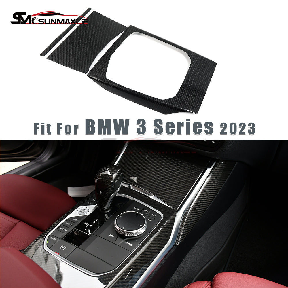BMW 2 3 4 Series G20 G22 G42 G80 G82 Carbon Fiber Gear Shift Panel Cover