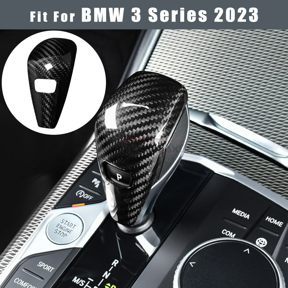 BMW 3 & 4 Series G20 G21 G22 G23 G26 Carbon Fiber Gear Knob Cover (2020)