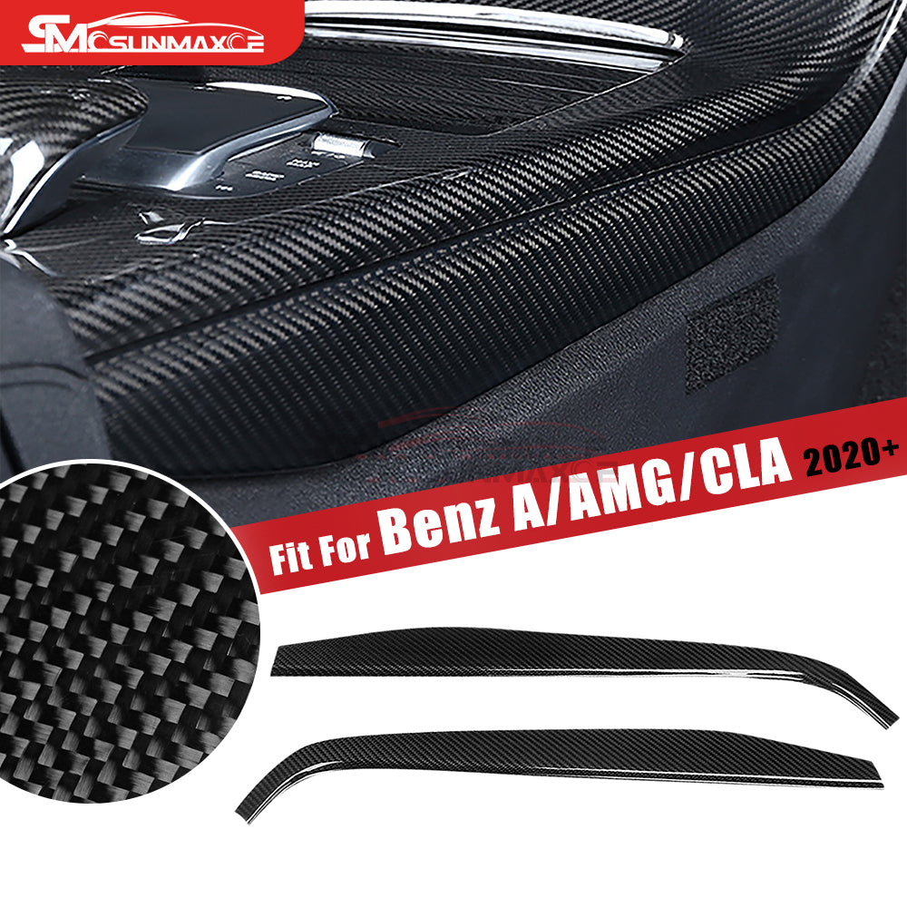 Mercedes-Benz CLA AMG A-Class A35 A45 W177 V177 C118 Carbon Fiber Gear Shift Panel Trim (2020-2023)