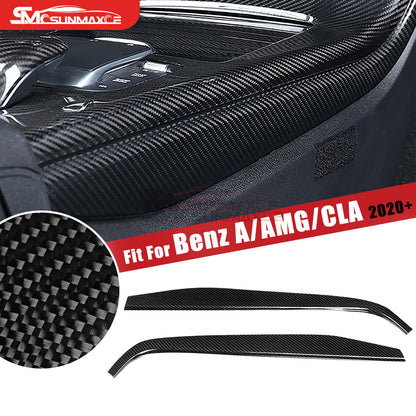 Mercedes-Benz CLA AMG A-Class A35 A45 W177 V177 C118 Carbon Fiber Gear Shift Panel Trim (2020-2023)