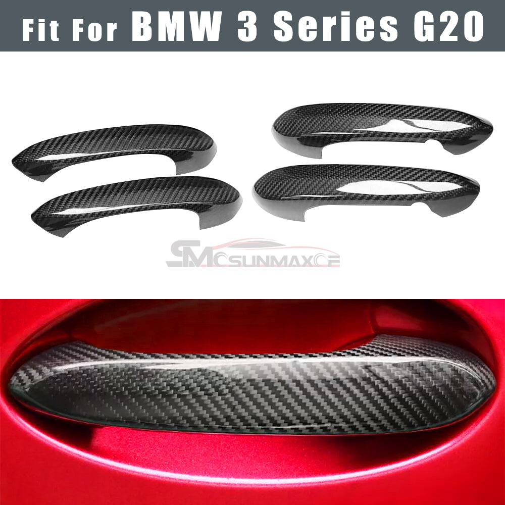 BMW 3 4 5 6 7 8 X Series Carbon Fiber Door Handle Cover
