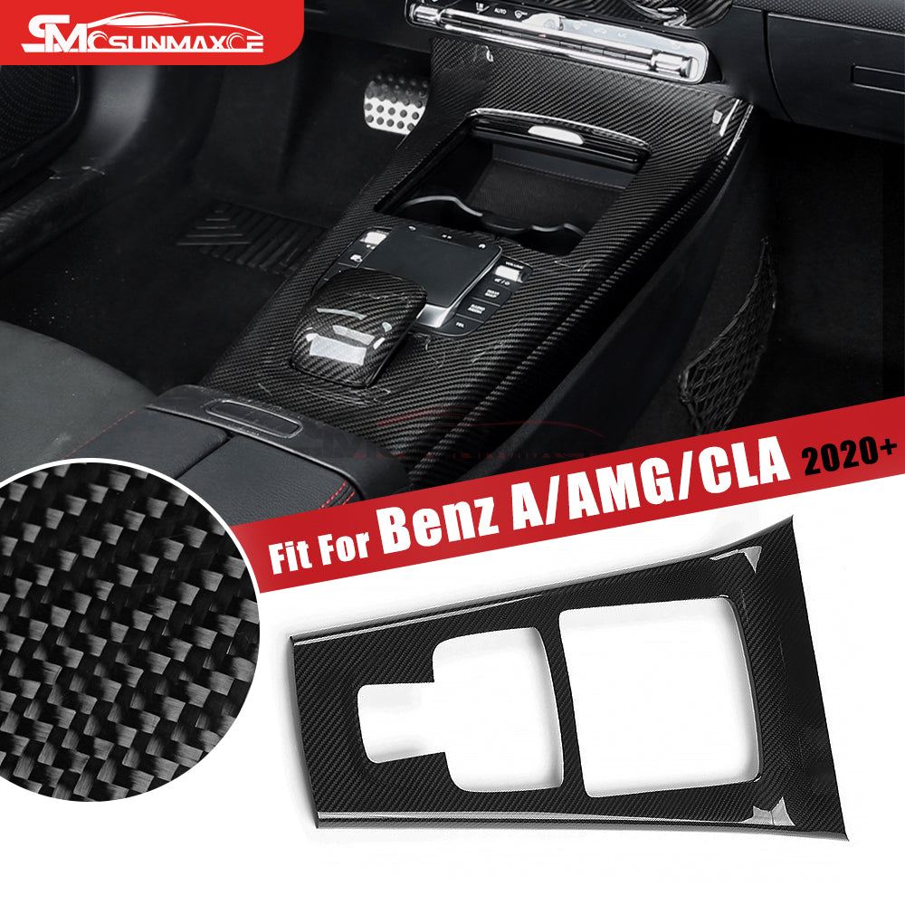 Mercedes-Benz AMG A35 A45 A45S W177 CLA200 CLA250 Carbon Fiber Gear Shift Trim