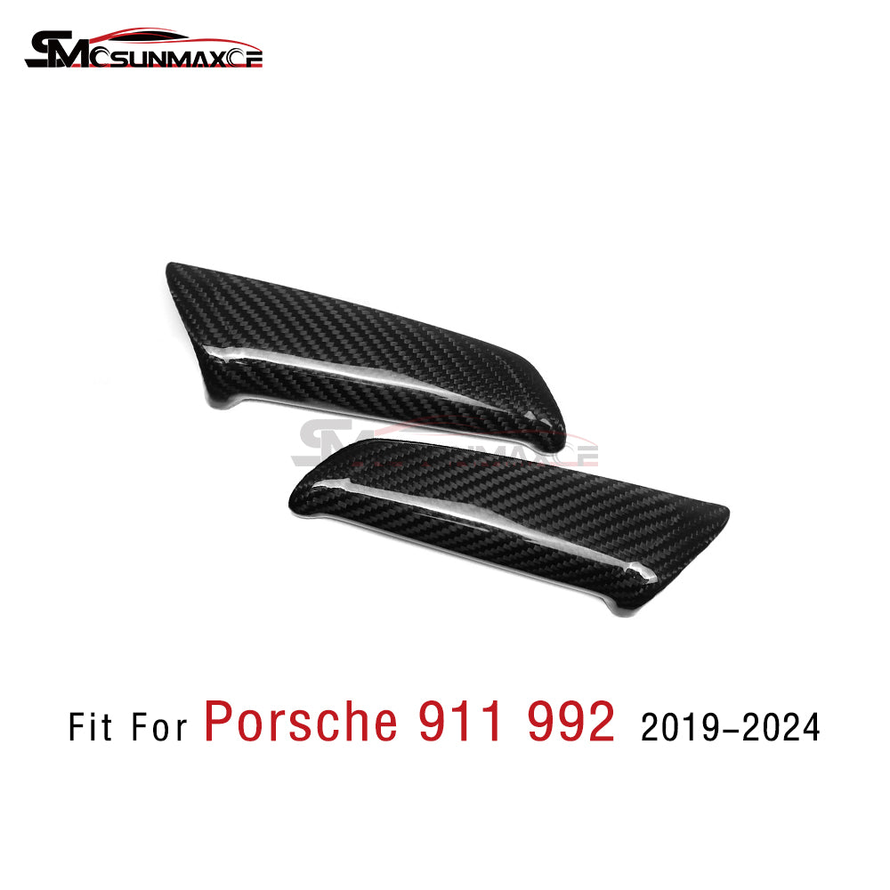 Porsche 911 992 Carbon Fiber Door Armrest Trim (2019-2024)