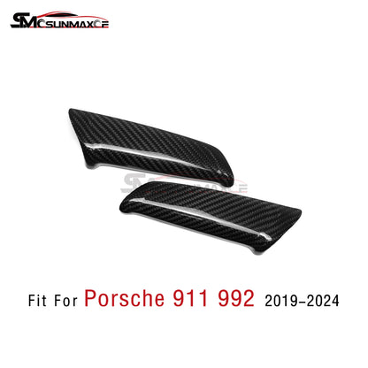 Porsche 911 992 Carbon Fiber Door Armrest Trim (2019-2024)