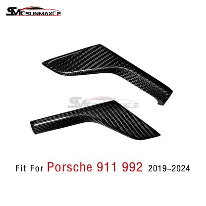 Porsche 911 992 Carbon Fiber Door Handle Covers (2019-2024)