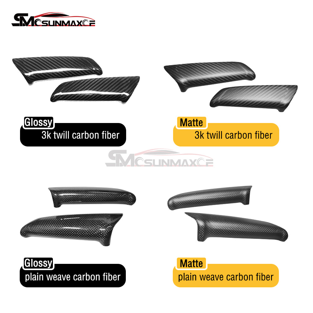 Porsche 911 992 Carbon Fiber Door Armrest Trim (2019-2024)