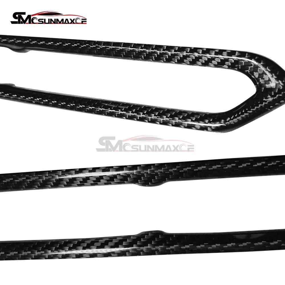 BMW 3 Series G20 G28 Carbon Fiber Center Console Air Vent Frame Cover (2023-2024)