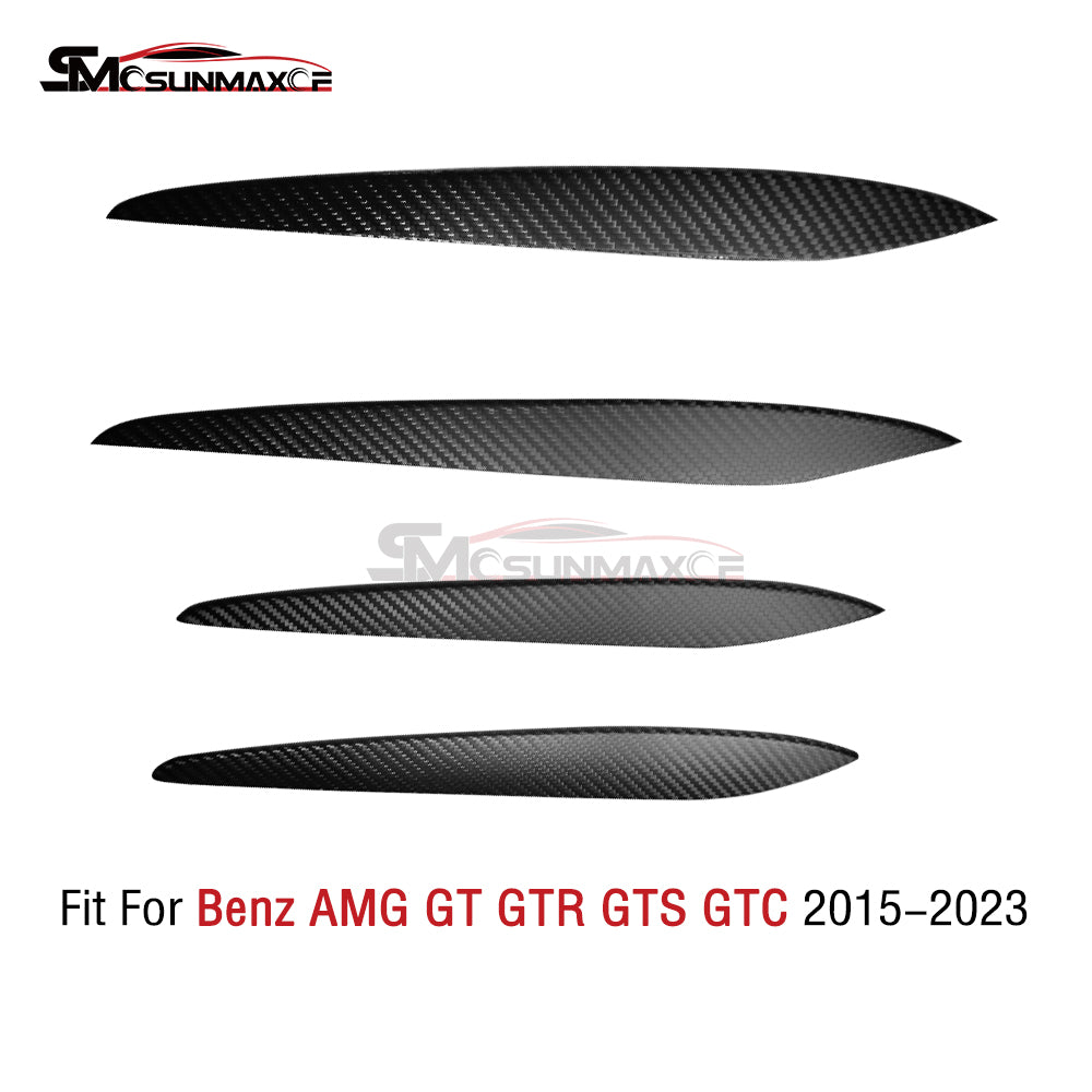 Carbon Fiber Side Fender Air Vent Cover for Mercedes AMG GT/GTS/GTR/GTC (2015-2023)
