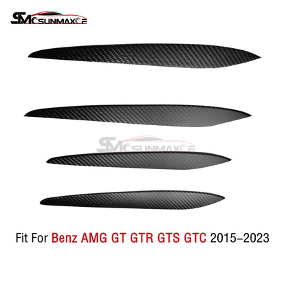 Carbon Fiber Side Fender Air Vent Cover for Mercedes AMG GT/GTS/GTR/GTC (2015-2023)