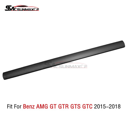 Carbon Fiber Rear Strut Bar Cover for Mercedes AMG GT/GTS/GTR (2015-2018)